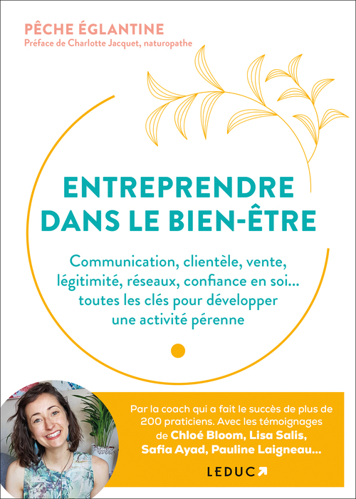 Couverture ebook de Entreprendre dans le bien-être, de Charlotte Jacquet