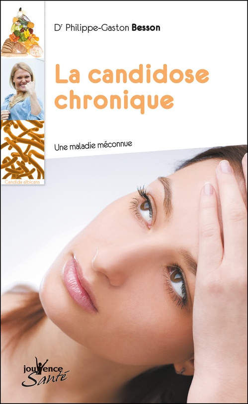 Couverture ebook de La candidose chronique, de Philippe-gaston Besson