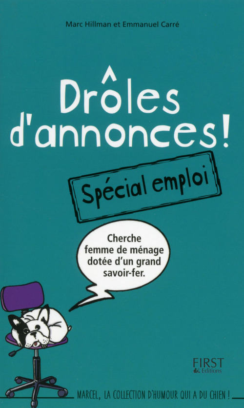 Couverture ebook de Drôles d'annonces ! Spécial emploi, de Emmanuel Carré