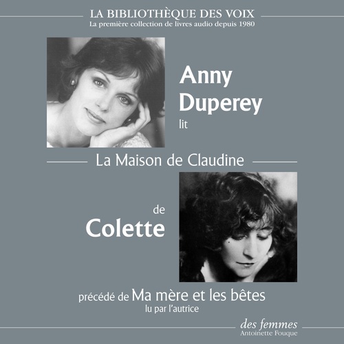 Couverture audiobook de La Maison de Claudine, de Colette