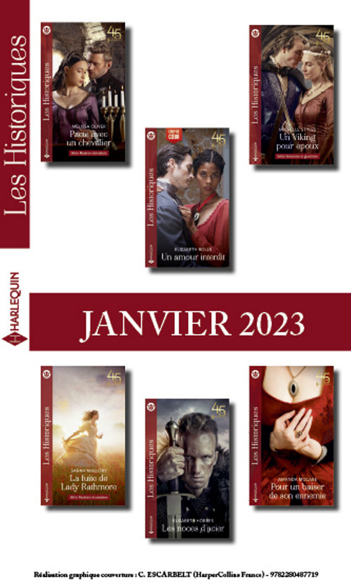 Couverture ebook de Pack mensuel - 6 romans (Janvier 2023), de Collectif Photographes