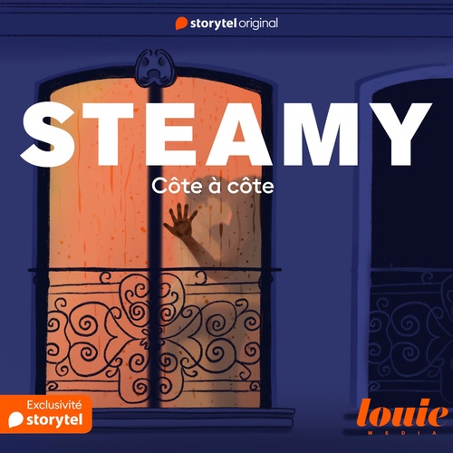 audiobook cover of Steamy : Côte à côte, by Aude Walker