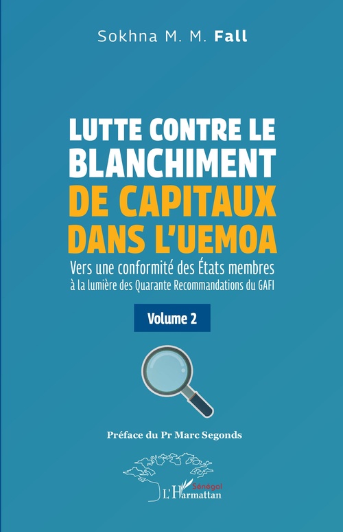 Couverture ebook de Lutte contre le blanchiment de capitaux dans l´UEMOA, de Sokhna M. M. Fall