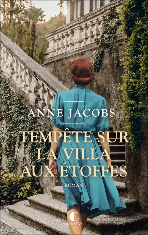 ebook cover of Tempête sur la villa aux étoffes, by Anne Jacobs