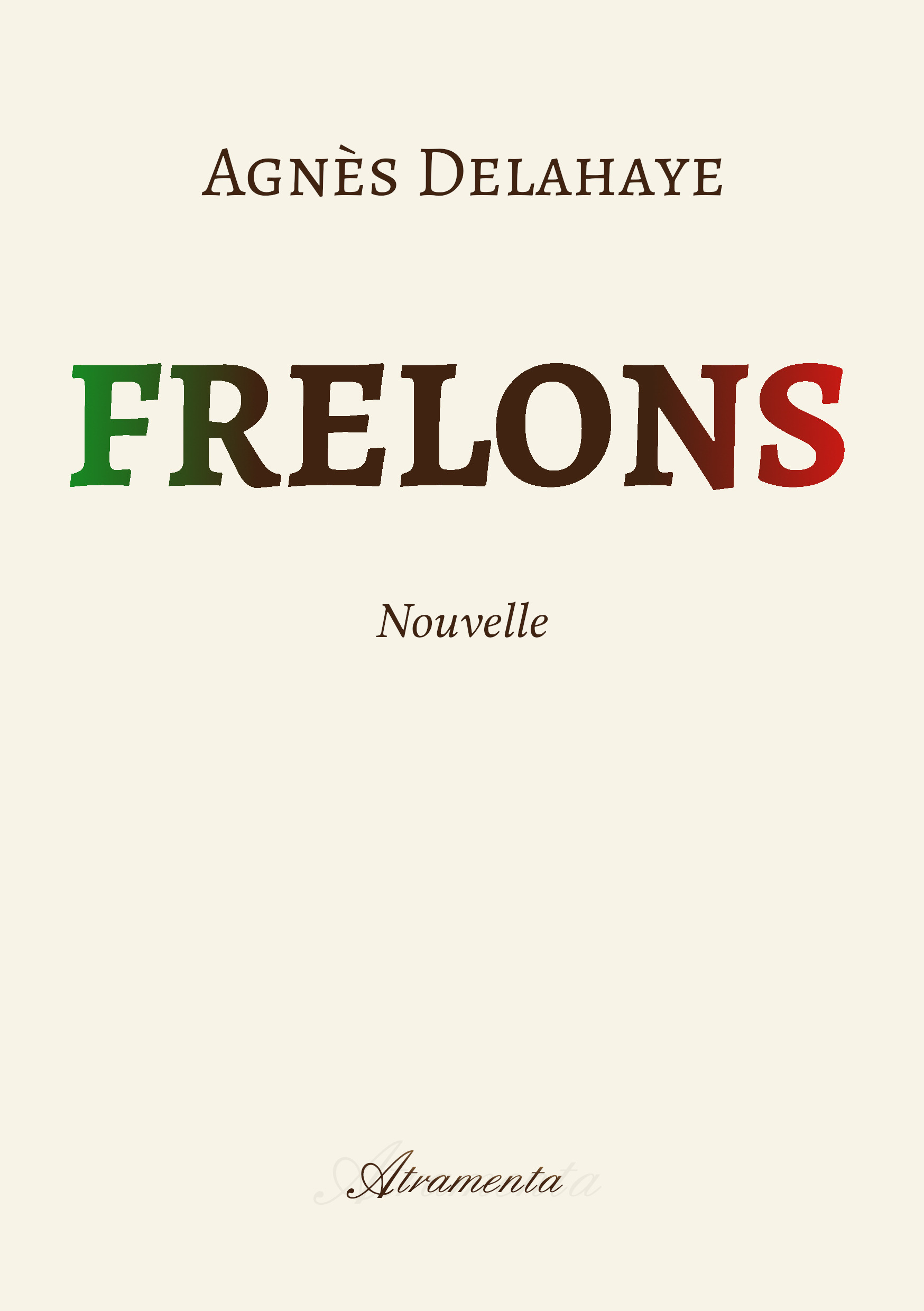 ebook cover of Frelons, by Agnes Delahaye