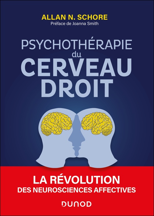 ebook cover of Psychothérapie du cerveau droit, by Allan N. Schore