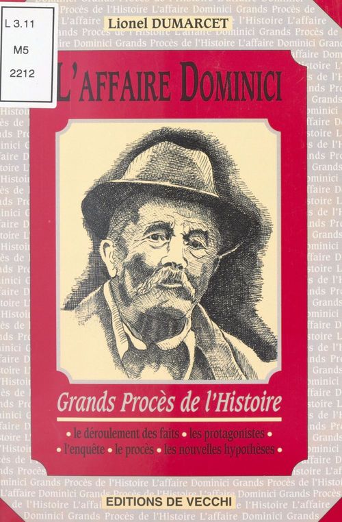 Couverture ebook de L'Affaire Dominici, de Lionel Dumarcet