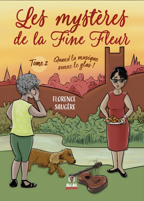Couverture ebook de Quand la musique sonne le glas !, de Florence Saugère