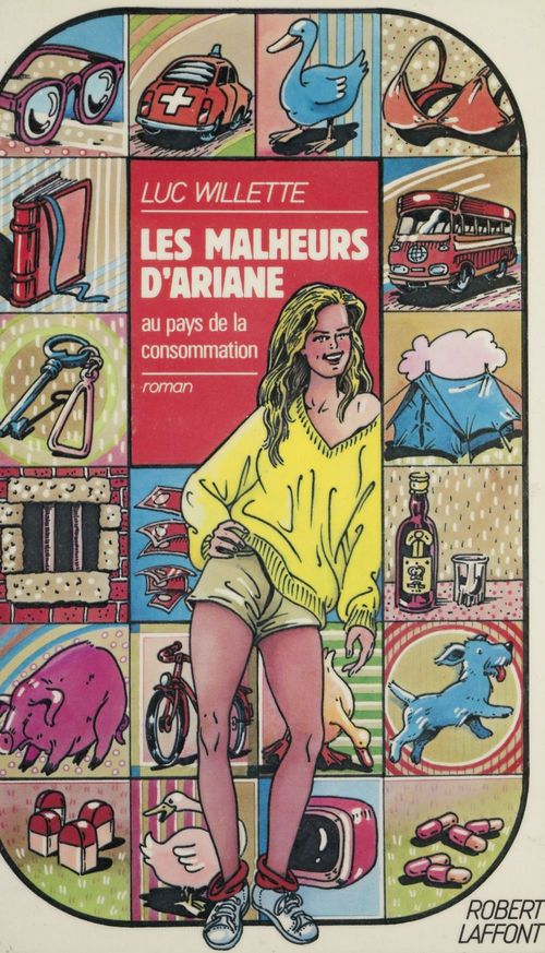 ebook cover of Les Malheurs d'Ariane, by Luc Willette