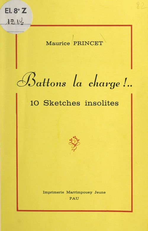 Couverture ebook de Battons la charge !, de Maurice Princet