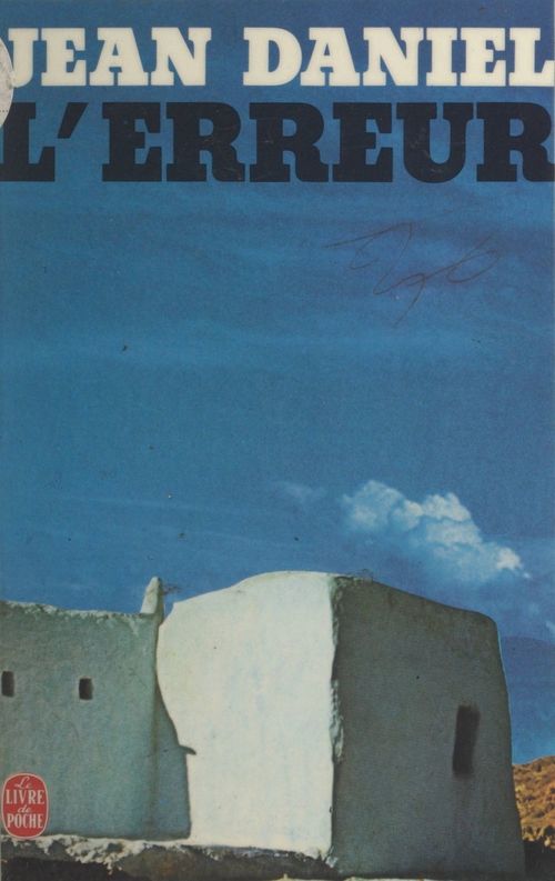 ebook cover of L'erreur, by Jean Daniel