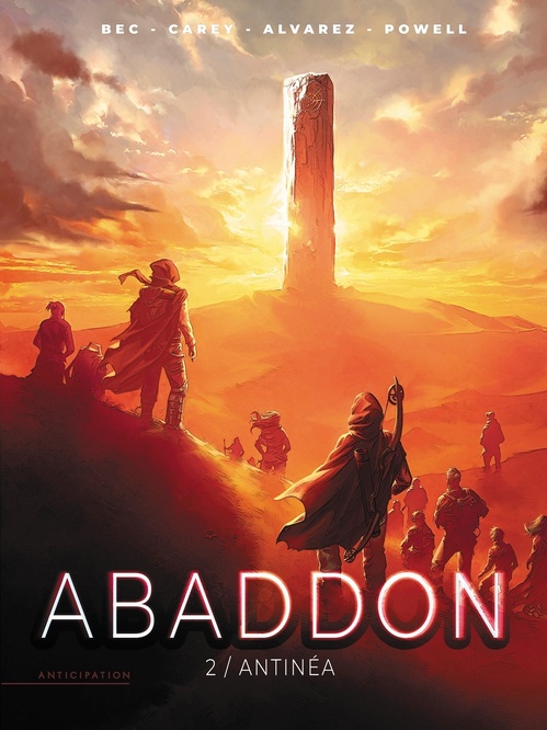Couverture ebook de Abaddon T02 - Antinéa, de Christophe Bec