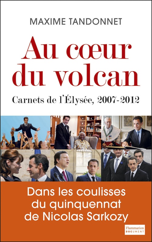 Couverture ebook de Au coeur du volcan, de Maxime Tandonnet