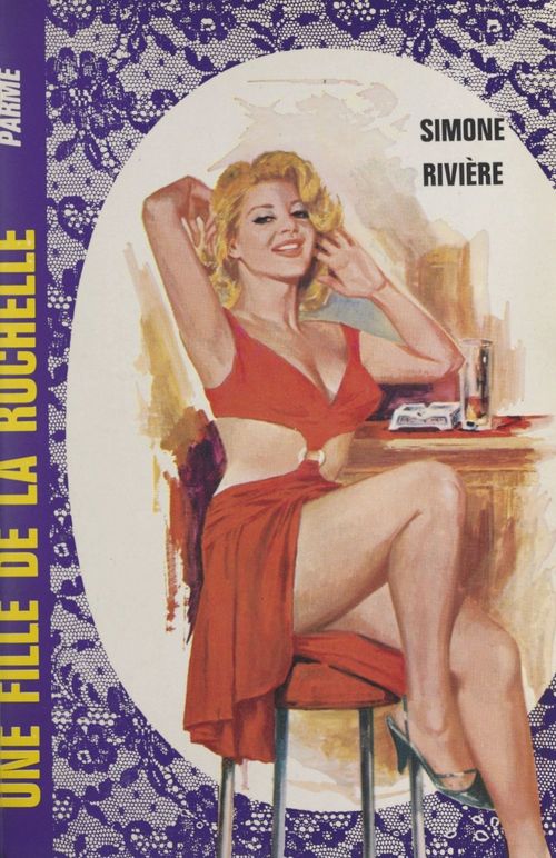 ebook cover of Une fille de La Rochelle, by Simone Riviere