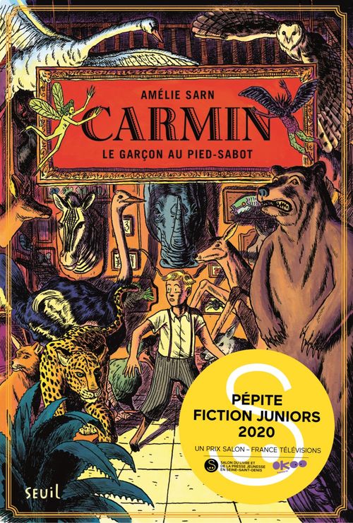 ebook cover of Carmin, tome 1, by Amélie Sarn