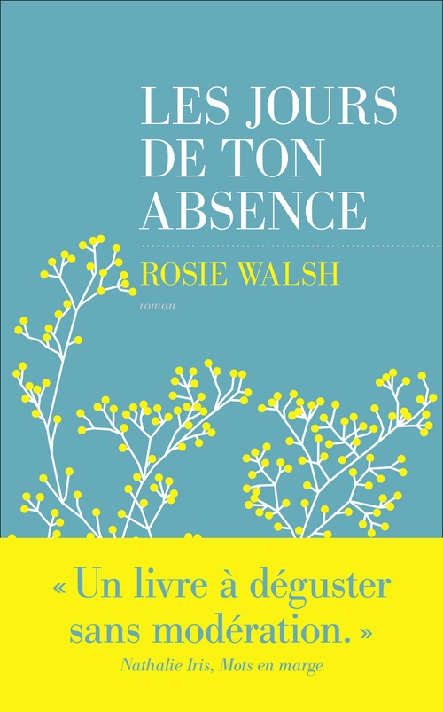 ebook cover of Les jours de ton absence, by Rosie Walsh