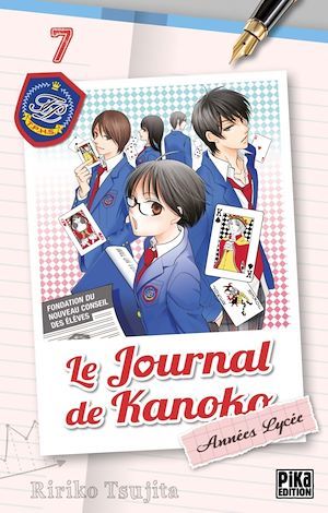 Couverture ebook de Le journal de Kanoko - Années lycée T07, de Ririko Tsujita