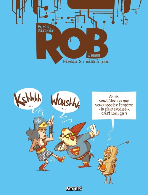 Couverture ebook de Rob niveau T02 - Mise à jour, de James