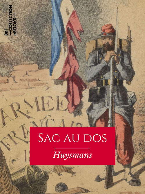 ebook cover of Sac au dos, by Joris Karl Huysmans