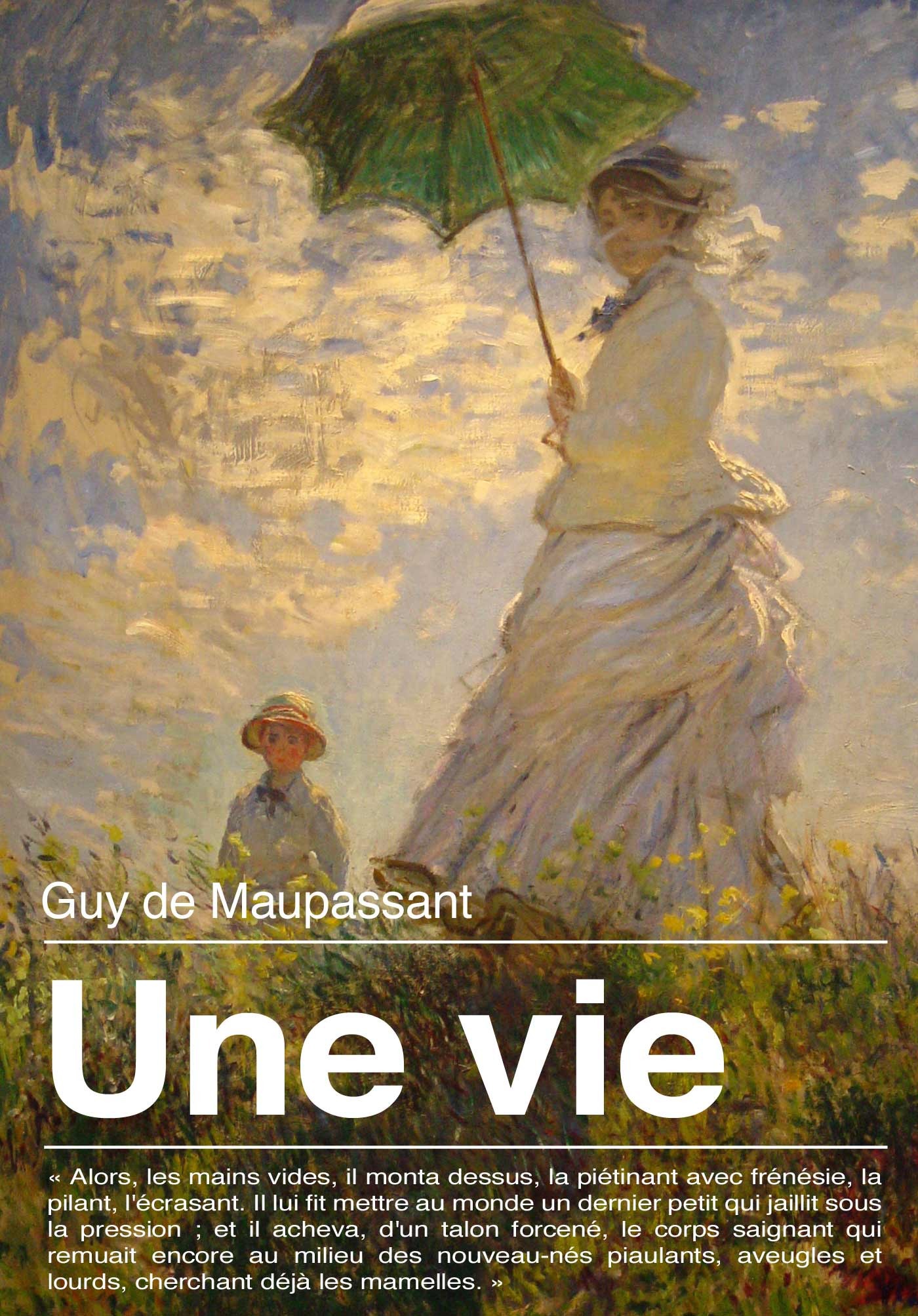 Couverture ebook de Une vie, de Guy De Maupassant