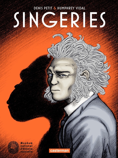 Couverture ebook de Singeries, de Petit/Vidal