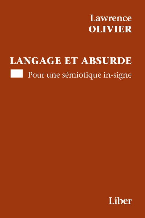 Couverture ebook de Langage et absurde, de Lawrence Olivier