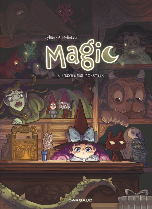 ebook cover of Magic - Tome 3 - L'école des monstres, by Lylian