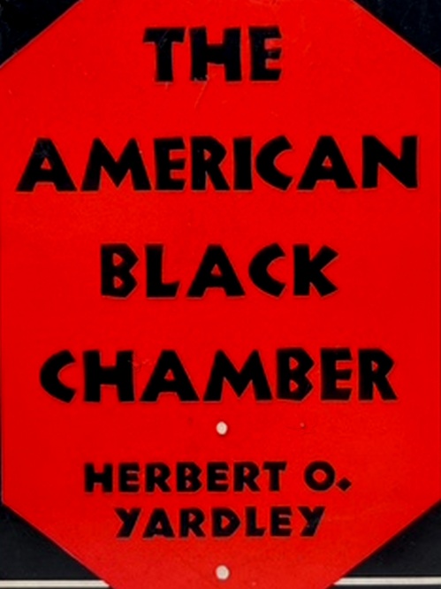 ebook cover of The American Black Chamber, by Herbert O. Yardley
