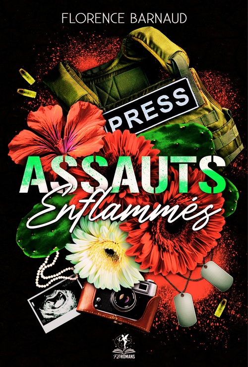 ebook cover of Assauts enflammés, by Florence Barnaud