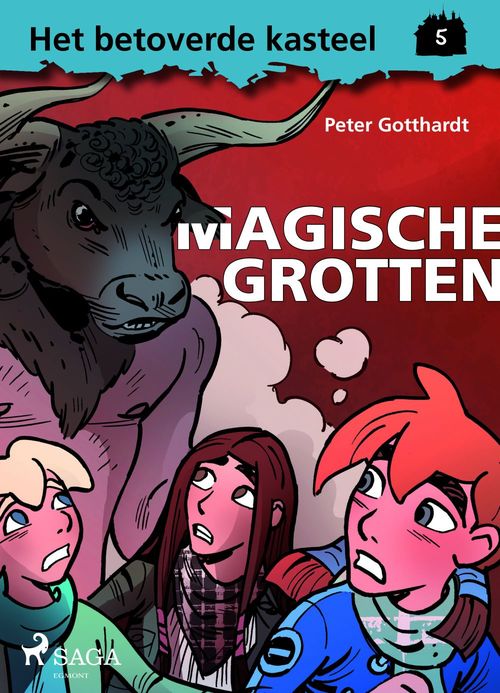 Couverture ebook de Het betoverde kasteel 5 - Magische grotten, de Peter Gotthardt