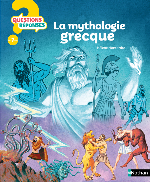 Couverture ebook de La mythologie grecque, de Hélène Montardre