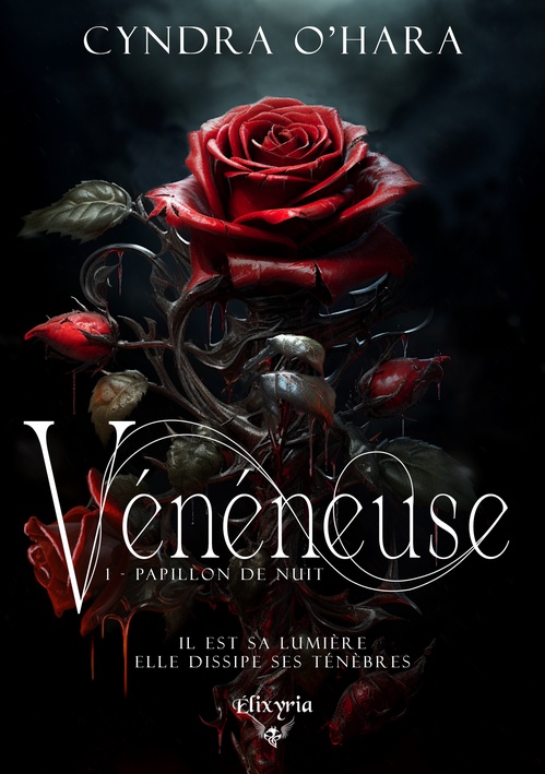 Couverture ebook de Vénéneuse - 1 - Papillon de nuit, de Cyndra O'Hara
