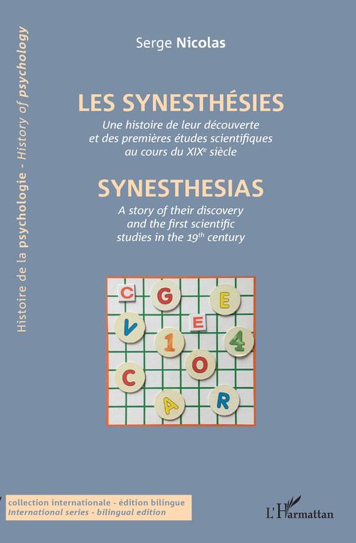 Couverture ebook de Les synesthésies, de Serge Nicolas