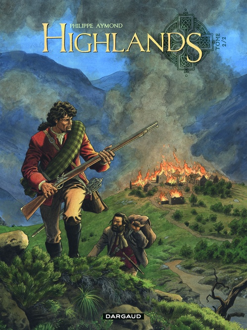 ebook cover of Highlands - Tome 2 - Le Survivant des eaux noires, by Philippe Aymond