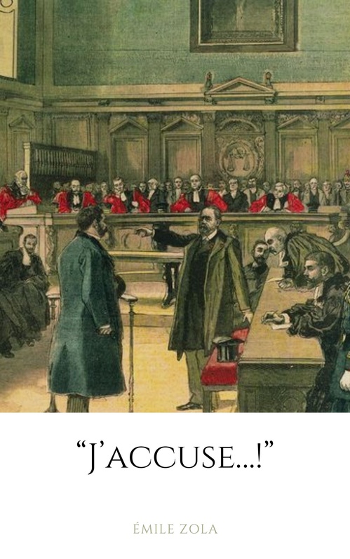 ebook cover of J'accuse...!, by Emile Zola