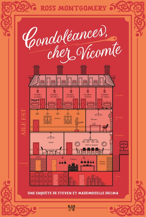 Couverture ebook de Condoléances, cher Vicomte, de Ross Montgomery