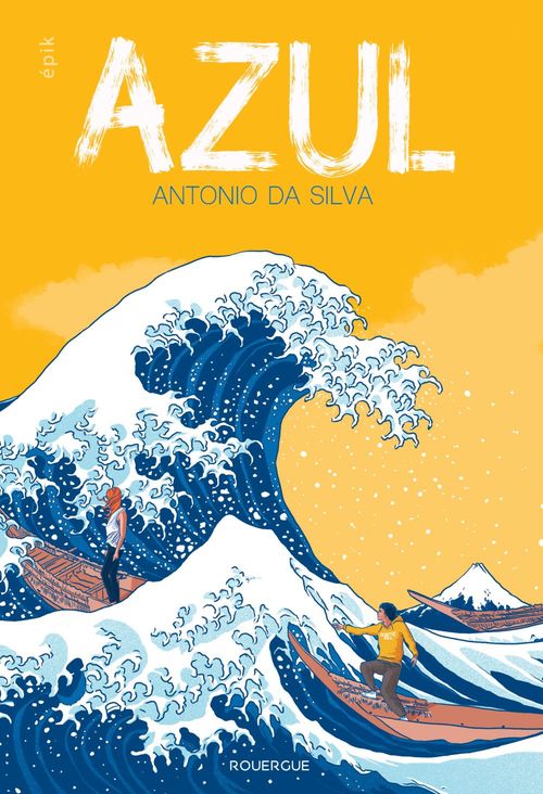 ebook cover of Azul, by Antonio Da silva