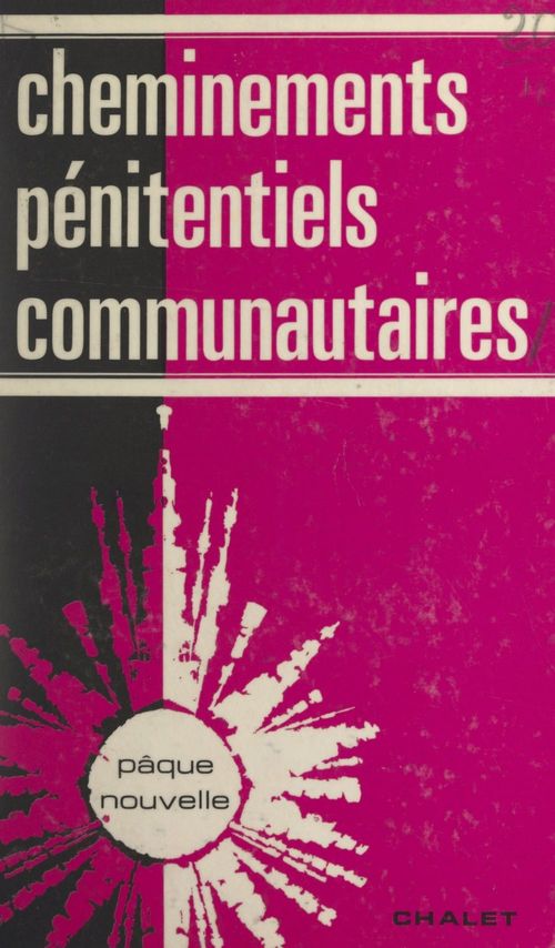 Couverture ebook de Cheminements pénitentiels communautaires, de Collectif