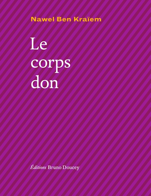 ebook cover of Le corps don, by Nawel BEN KRAÏEM