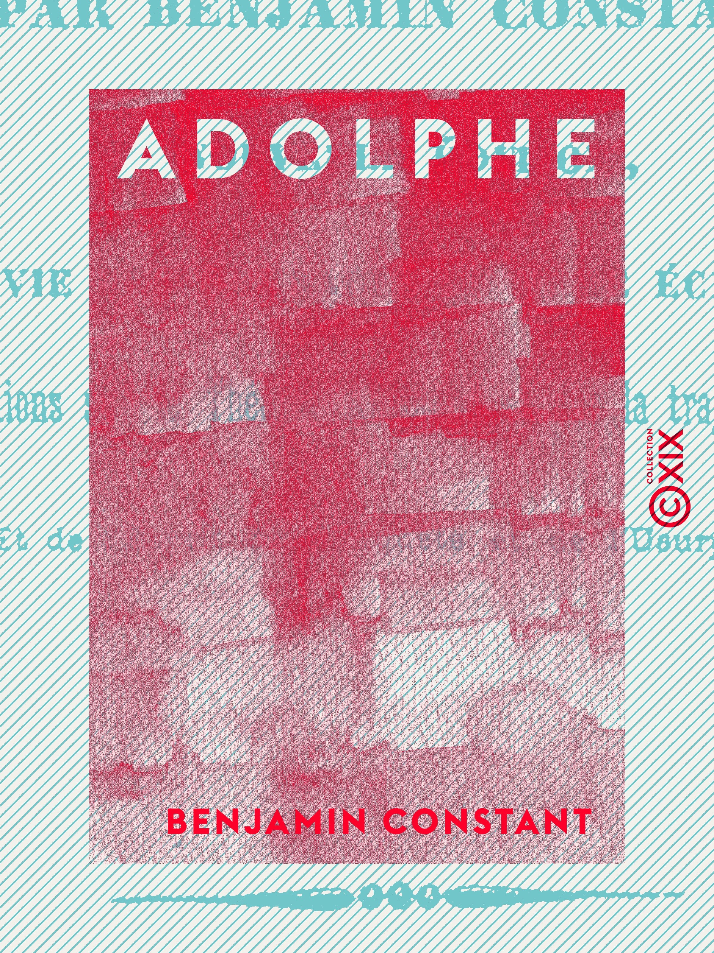 ebook cover of Adolphe, by Benjamin Constant