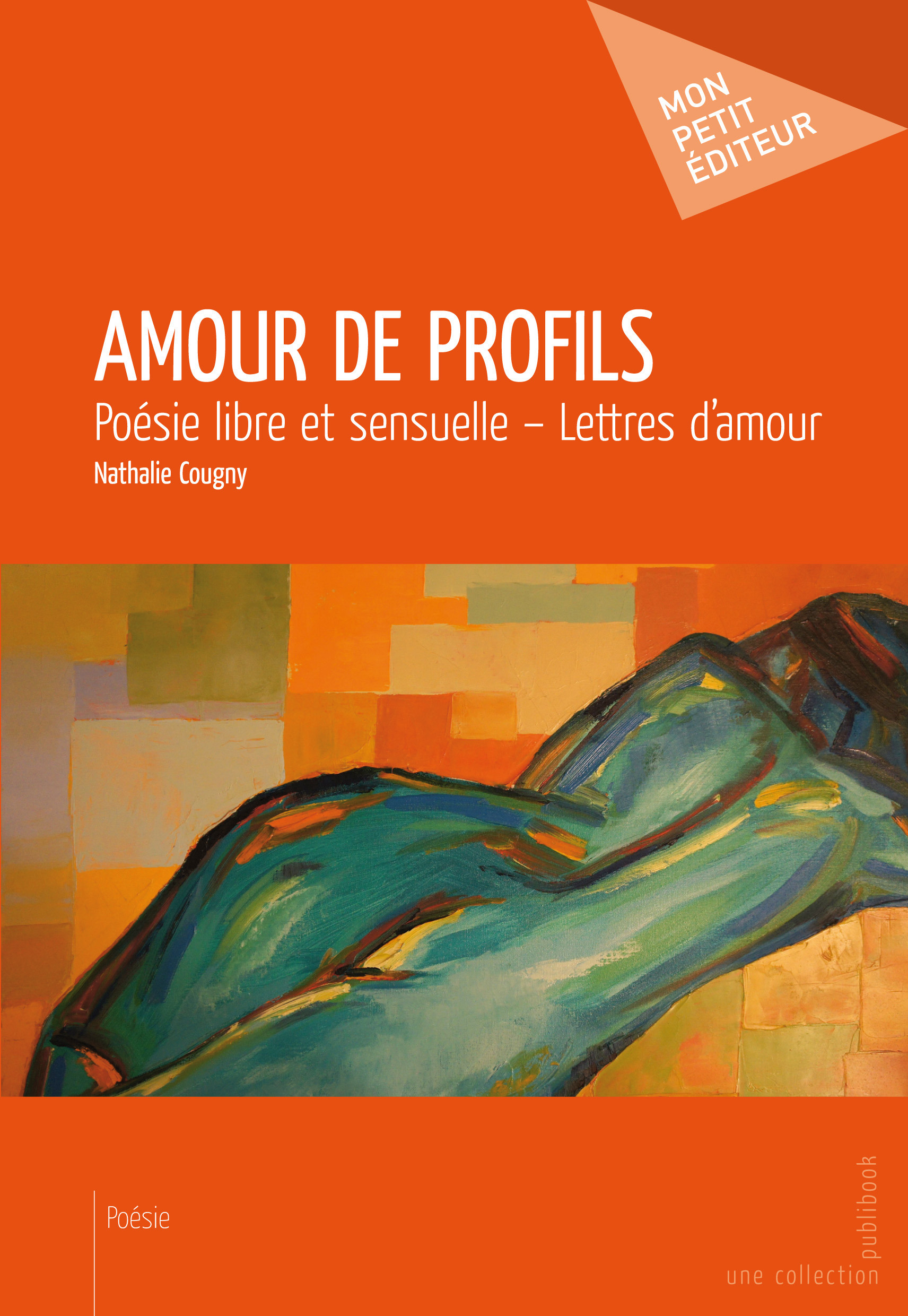 Couverture ebook de Amour de profils, de Nathalie Cougny