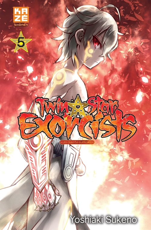Couverture ebook de Twin Star Exorcists T05, de Yoshiaki Sukeno