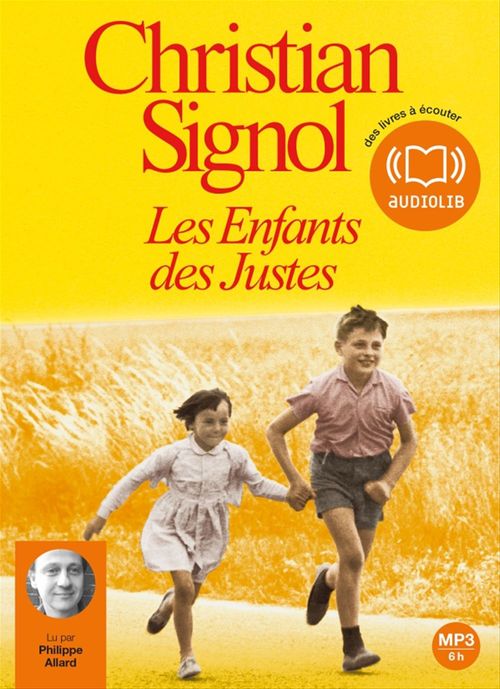 Couverture audiobook de Les Enfants des Justes, de Christian Signol