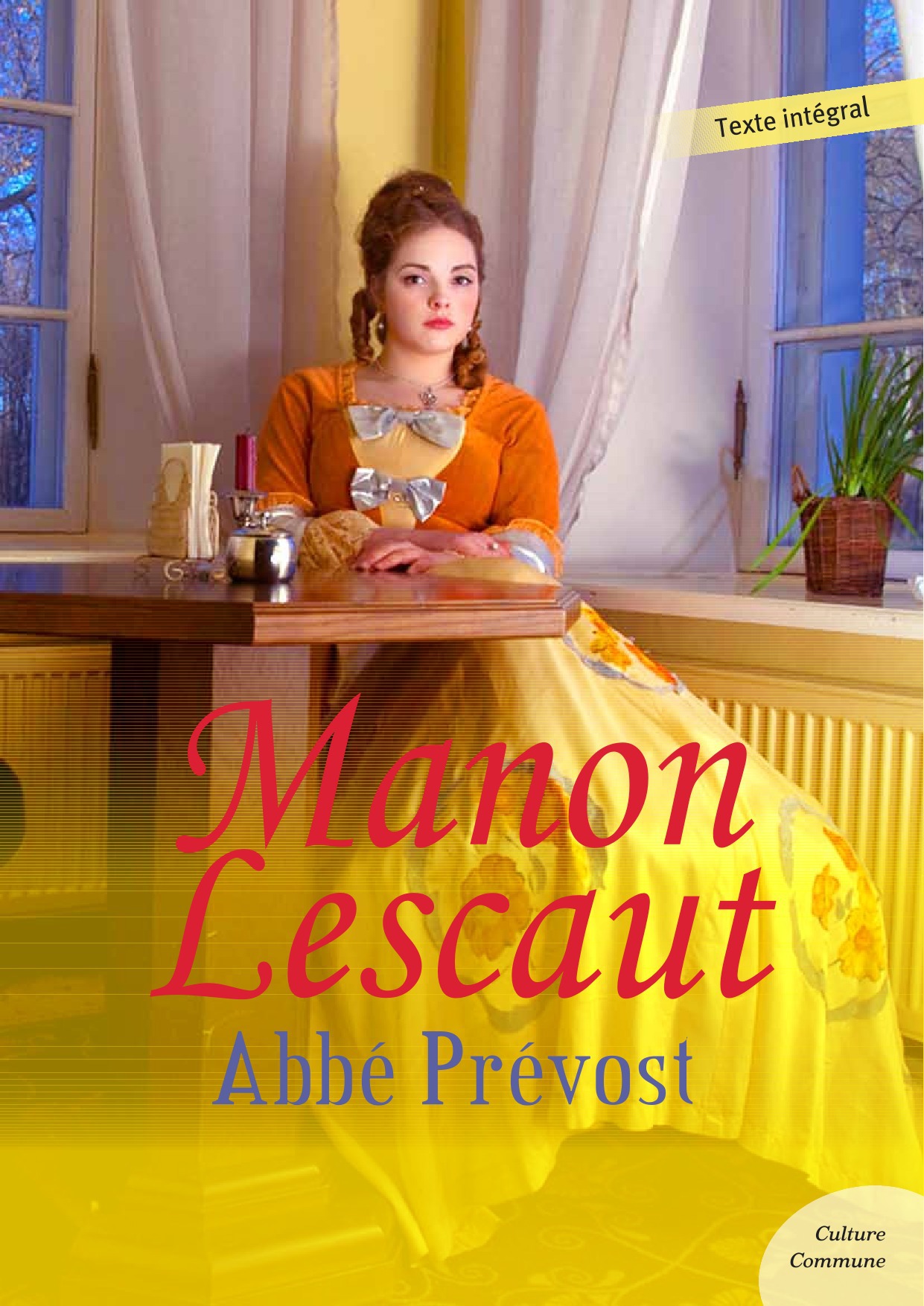 ebook cover of Manon Lescaut, by Abbé Prévost