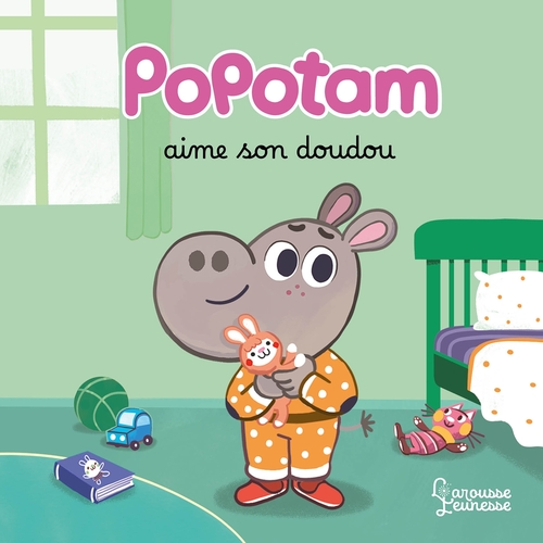 Couverture ebook de Popotam aime son doudou, de Agnès Besson