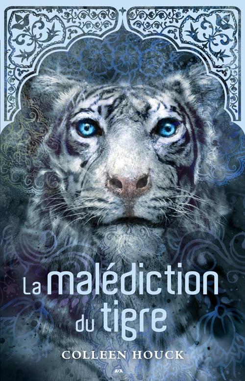 ebook cover of La malédiction du tigre, by Colleen Houck
