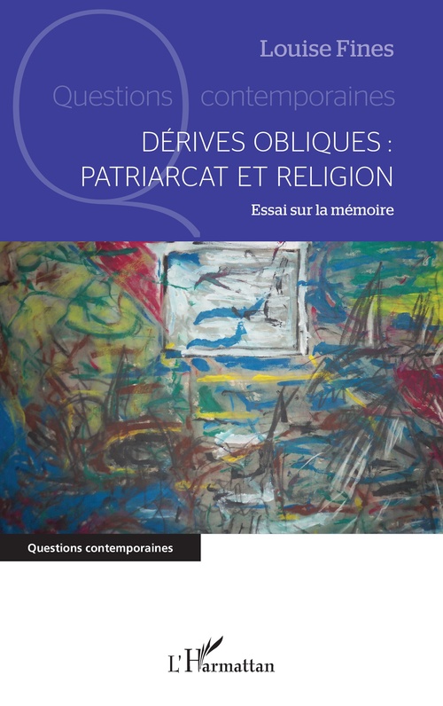 ebook cover of Dérives obliques : patriarcat et religion, by Louise Fines