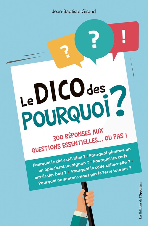 ebook cover of Le dico des pourquoi ?, by Jean-Baptiste Giraud