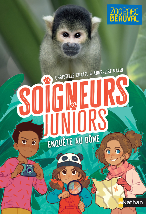Couverture ebook de Soigneurs juniors - tome 6 Enquête au dôme, de Christelle Chatel, Anne-Lise Nalin