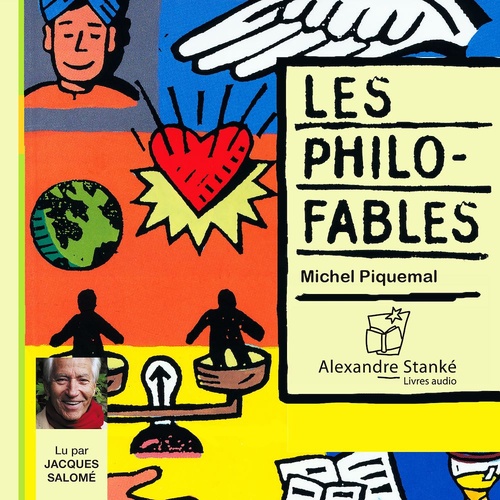 audiobook cover of Les philo-fables, by Michel Piquemal